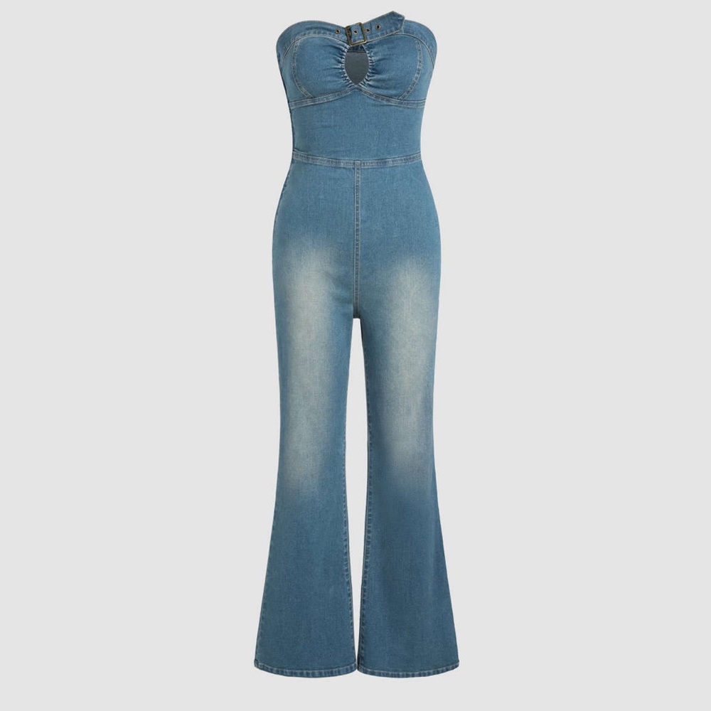 NWT Denim jumpsuit